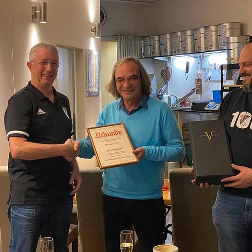 Ernennung Ehrenmitglieder Kern, Lechner, Schlimmer 2021