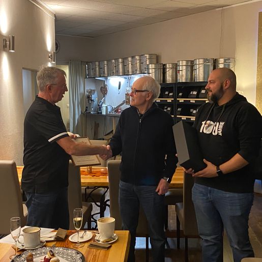 Ernennung Ehrenmitglieder Kern, Lechner, Schlimmer 2021