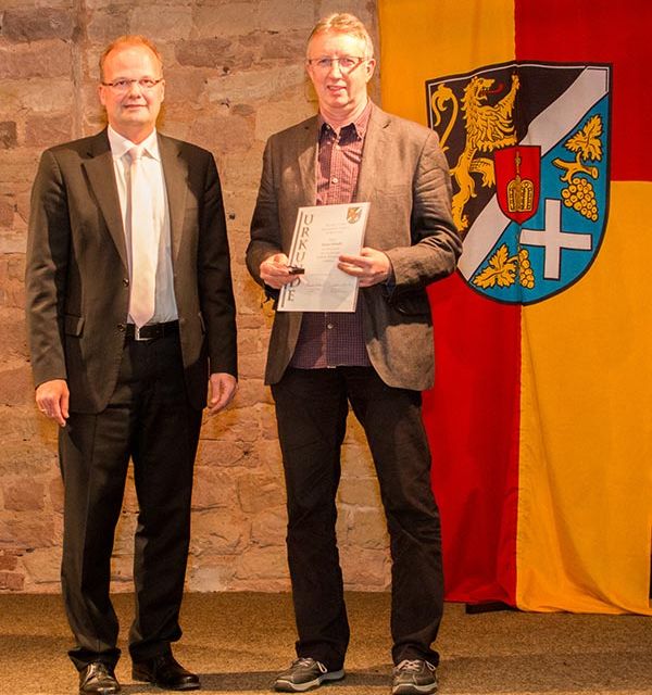 Ehrenamtspreis Reiner Schmidt